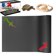 Reptile Substrate Liner Terrarium Carpet, Bearded Dragon Tank Accessorie
