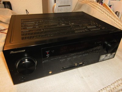 PIONEER VSX -922-K, 550 W, Stereo + AV- RECEIVER- VERSTÄRKER, Funk. - Defekt!/49