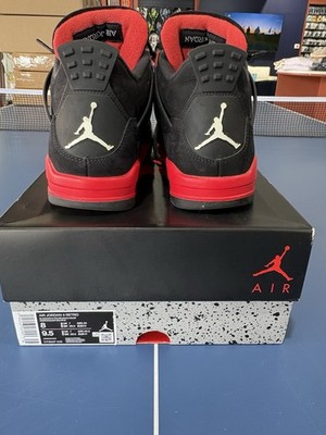 Size 8 - Nike Air Jordan 4 Retro GS Red Thunder Men's Shoes