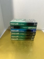 Maxell VHS Video Cassette 6 Hour Premium Grade T-120 Blank Tapes Lot of 6 NEW