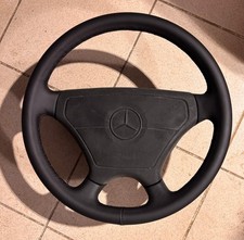 Mercedes R129 W124 W201  Sportline,Lenkrad, NEU LEDERBEZUG Neu Beziehen