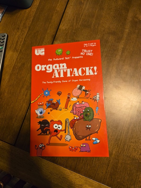 Univeristy Games Organ Attack-Game