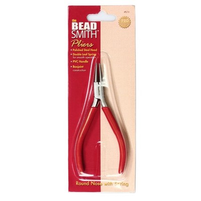 BeadSmith  PL700 Slim Line Series Round Nose Pliers with Sprig * Jewelry Tools