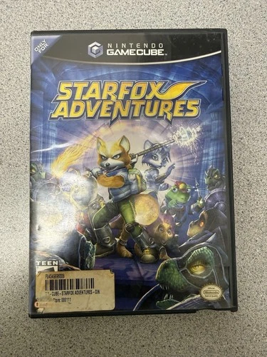 Starfox Adventures Nintendo Gamecube Complete in Box CIB All Inserts