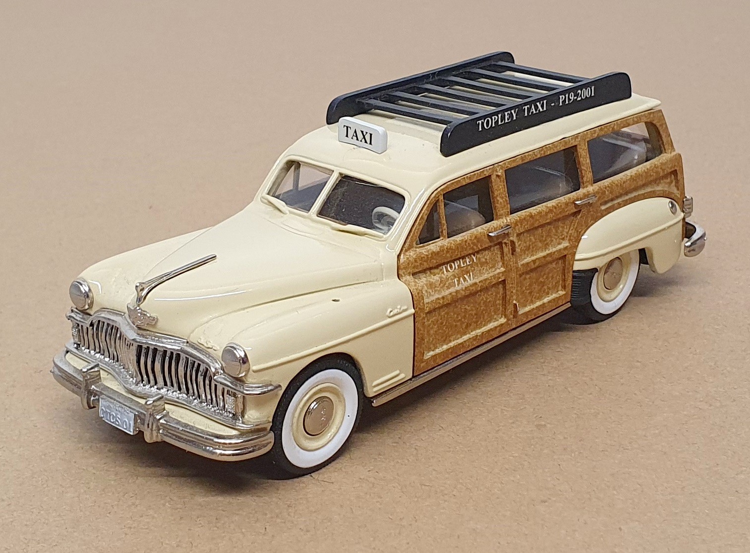 Brooklin Models 1/43 Scale BRK87 - 1949 Desoto Stn. Wagon Topley Taxi 1 Of 275