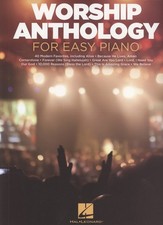 Worship Anthology for Easy Piano by Hal Leonard HL00147947 - Piano Voice Guitar