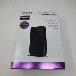 Neuf NETGEAR CM500V Modem de câble pour Internet & Voix Xfinité 680mbps