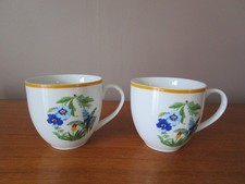 2 Tasses à café  modèle exotique Pier Import  ARA Egypte  Perroquet