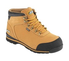 JCB 3CX/H MENS LEATHER SAFETY WATERPROOF WORK BOOTS STEEL TOE CAP