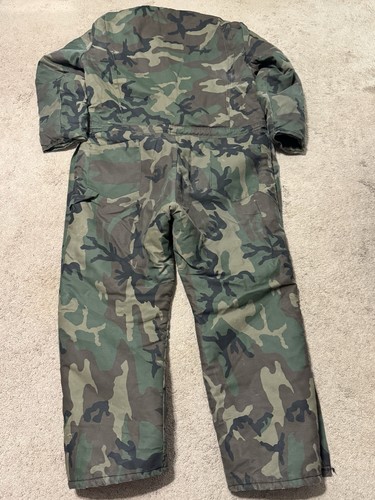 Vintage Dakota Hunting Coveralls Size XXL-Reg  Woodland Camo - Picture 3 of 9