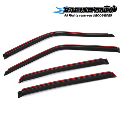 JDM Visors Deflector 4pc Rain Guard In-Channel For Chrysler Pacifica 2004-2008