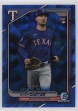 2024 Bowman Chrome Sapphire Edition Rookie Image Variation SP Evan Carter 1f5h