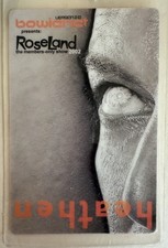 David Bowie 2002 Roseland Ballroom Laminated Heathen Backstage Pass Lanyard