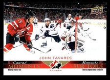2021-22 Upper Deck Tim Hortons Team Canada #CM-11 John Tavares UD Canvas Moments