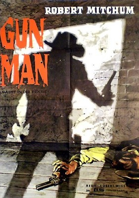 Robert Mitchum in GUN MAN Originalplakat WA von 1963
