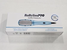 BaBylissPRO Nano Titanium Compact Thermal Paddle Brush 3 Heat Settings New Hair