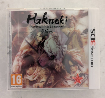 Hakuoki: Memories of the Shinsengumi - Nintendo 3DS UK PAL Brandneu & Sealed
