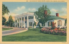 Residence of Bing Crosby - North Hollywood CA, California - Linen