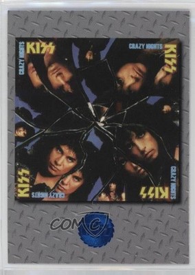 1998 Cornerstone KISS Series 2 Discography Blue Crazy Nights #171 s5q