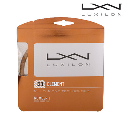 LUXILON Element 130 1.30mm 12m 39.4ft Tennis Racquet String Set WRZ990109