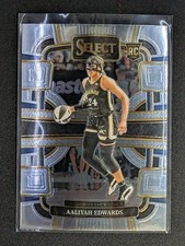 2024 Panini Select WNBA Aaliyah Edwards 36 Concourse Rookie Card (RC) Mystics