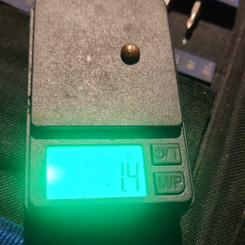 Gold  Shot 1.4g 10k Fine Gold  - Total Precious Metal Content 1.4g