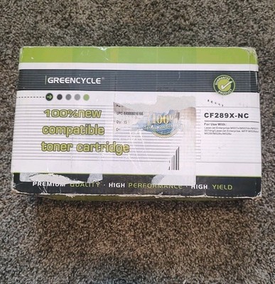 Greencycle CF289X Toner Cartridge For HP M507N M507DN M507X CF289A 89X No Chip