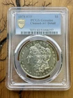 1878 8TF PCGS AU Details Morgan Silver Dollar $1 Uncirculated Coin