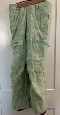Burton Snowbird Cargo Girls Snow pants Size: Large. 7 Pockets
