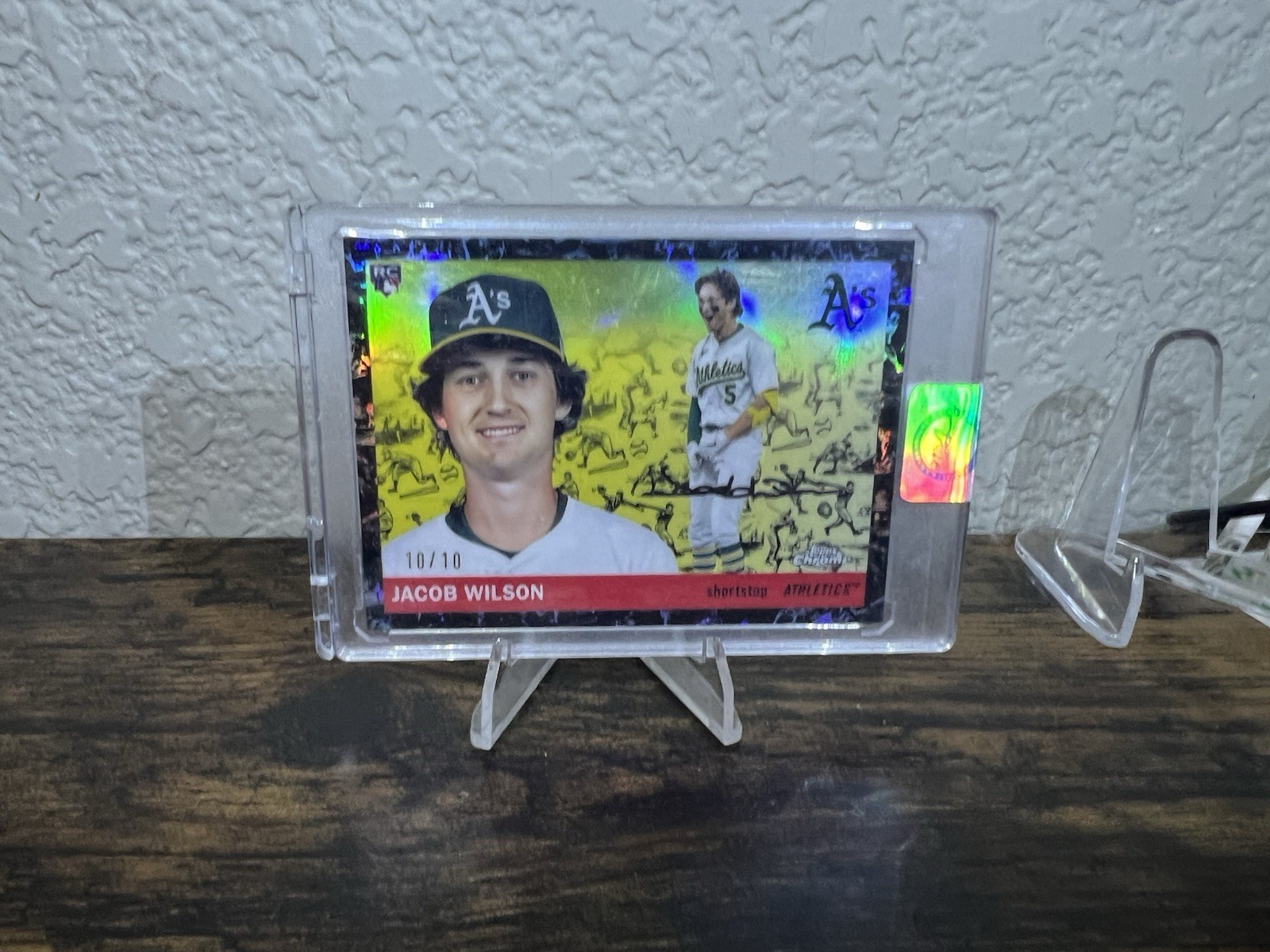🔥Topps 2025 Chrome Platinum Anniversary Jacob Wilson #283 RC 10/10 Athletics