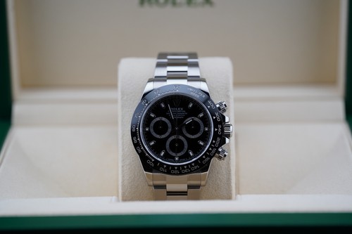 Rolex Daytona 116500LN Cosmograph Schwarz Keramik Stahl 40mm Uhr 2022 - Bild 6 von 12