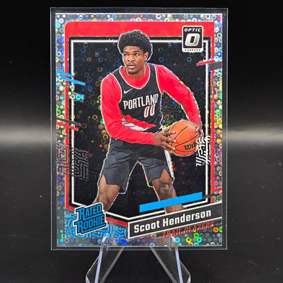 2023-24 Panini Donruss Scoot Henderson #239 Rookie Fast Break Holo Prizm RC