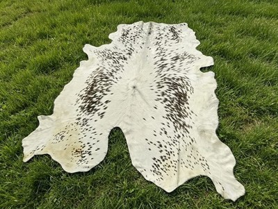 KUHFELL TEPPICH NEU ECHT 100% KUHFELL TEPPICHE DREIFARBIG KUHFELL FELLE CARPET 4,9x4,1 Ft