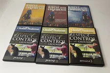 Clinton Anderson GAINING RESPECT 1-3 & RIDING WITH CONFIDENCE 1-3 Total 25 DVD's