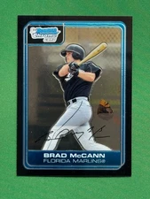 2006 Bowman Baseball 1st Bowman Chrome Prospects #BC83 Brad McCann