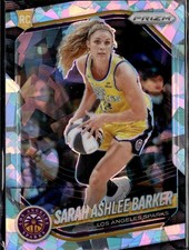 Sarah Ashlee Barker 2025 Panini Prizm WNBA Ice Prizm #31