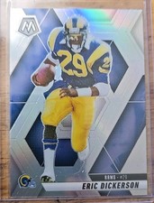 Eric Dickerson #154 2025 Panini Mosaic Silver Prizm