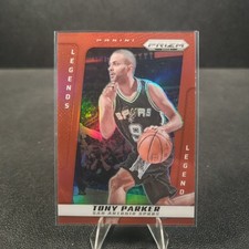 2024-25 Panini Prizm Deca - Legends Tony Parker #212 Red Prizm /199