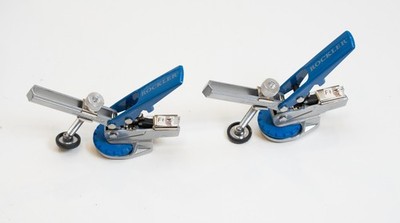 ONE PAIR OF ROCKLER AUTO LOCK T-TRACK HOLD DOWN CLAMPS -NOS