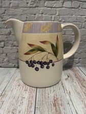 RETRO VINTAGE MARKS & SPENCER WILD FRUITS 🍇 MILK/CREAM/ CUSTARD JUG (5”TALL)