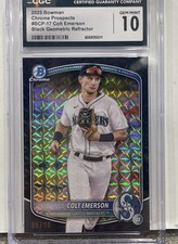 Colt Emerson Bowman Prospects BCP-17 Gem Mint CGC 10 Geometric Refractor /10