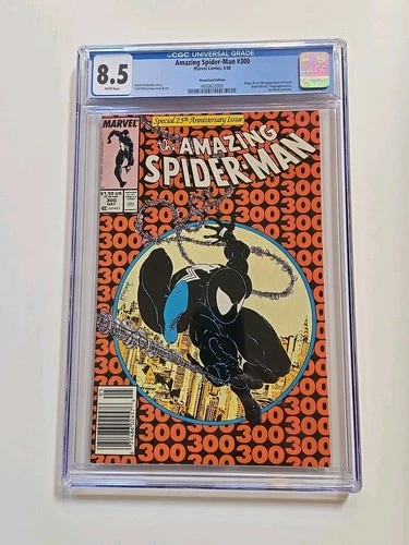 Amazing Spider-Man #300 CGC 8.5 Newsstand Excellent Looking Book! 1st App Venom