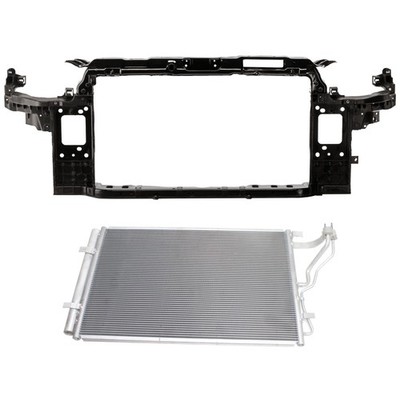 ELANTRA 14-16 RADIATOR SUPPORT 2-pc Kit Assembly Korea Built Vehicle includes A/