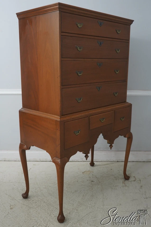 L70876: KITTINGER Colonial Williamsburg WA-1062 Mahogany Highboy - Image 2 of 4