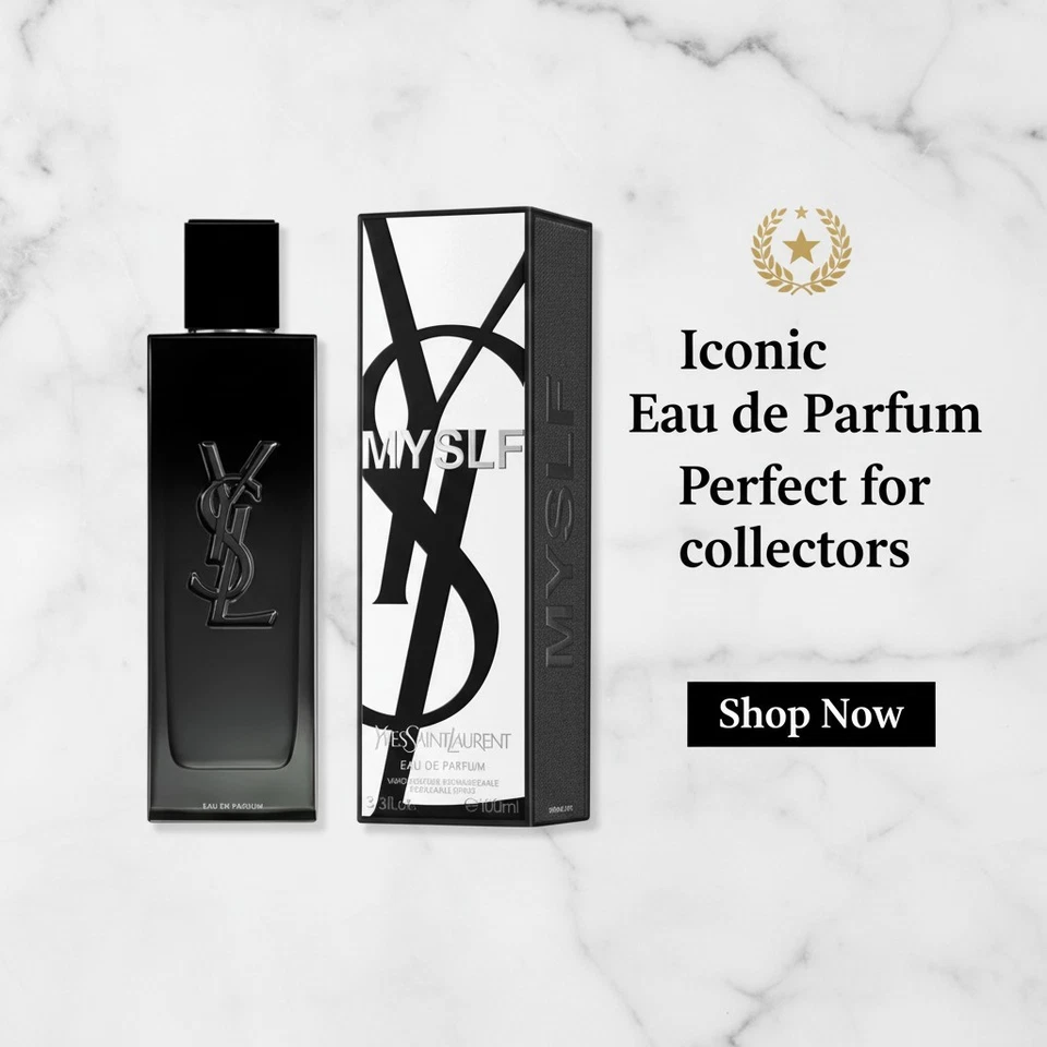 ¡NUEVO! Yves Saint Laurent YSL Myself le Parfum Hombres 3.3oz (100ml) Envío Gratis EE. UU. Foto 4 de 4