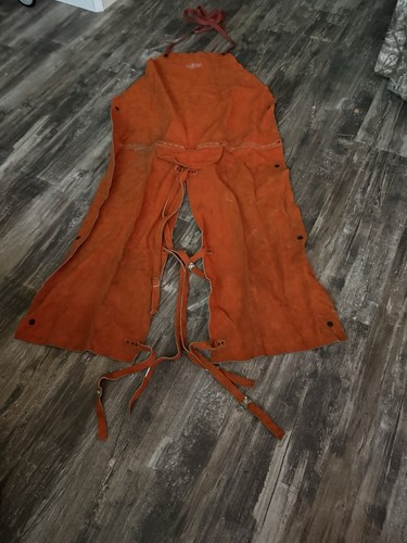 Anchor 301-s Leather  Welding  Apron Chaps