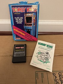 25 Intellivision Cartridges w/Overlay Boxes Dungeons & Dragons, Donkey Kong MORE