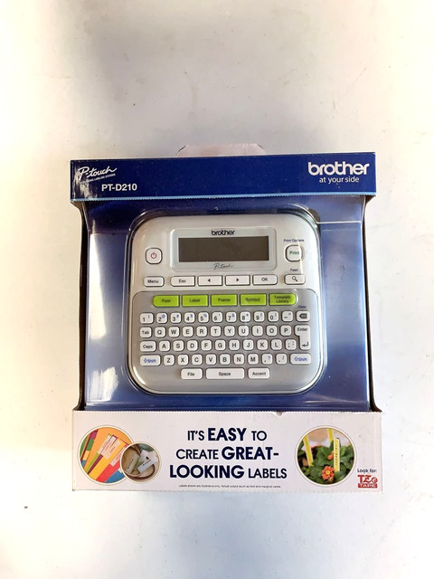 BROTHER P-Touch PT-D210 Label Maker - NEW