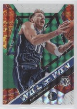 2019-20 Panini Mosaic Will to Win Green Mosaic Prizm Luka Doncic #13 no9