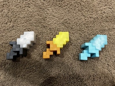 Minecraft Swords Slime Kits Silver Gold & Diamond
